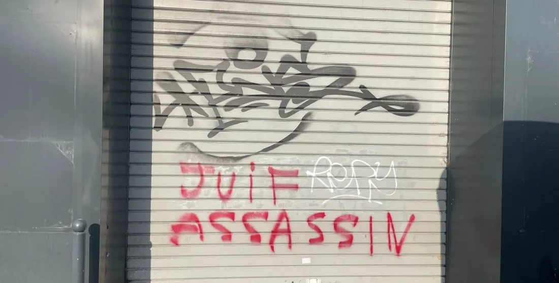 Tag antisémite à Melun
