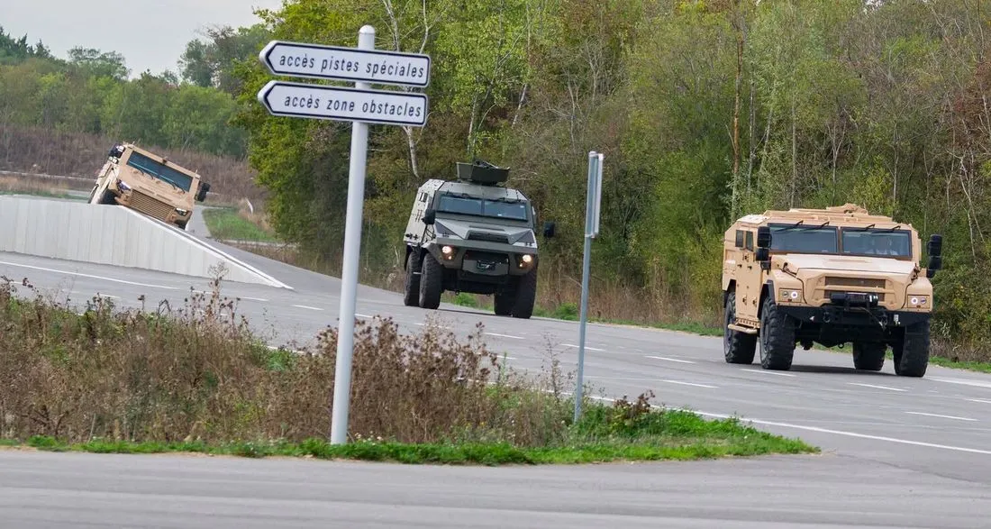 Pistes d'essais militaires du quartier Satory