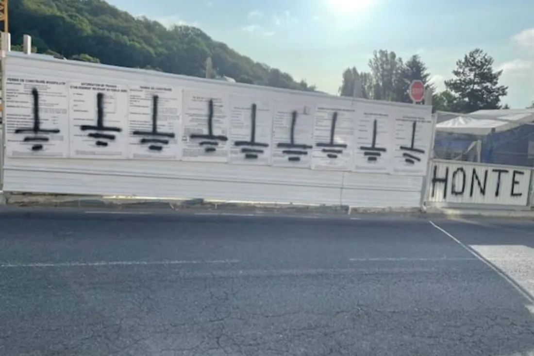 Tags sur un chantier