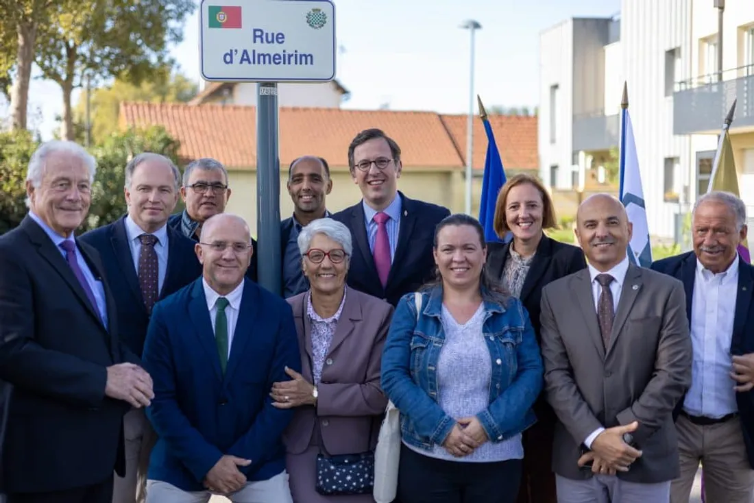 Inauguration de la rue Almeirim