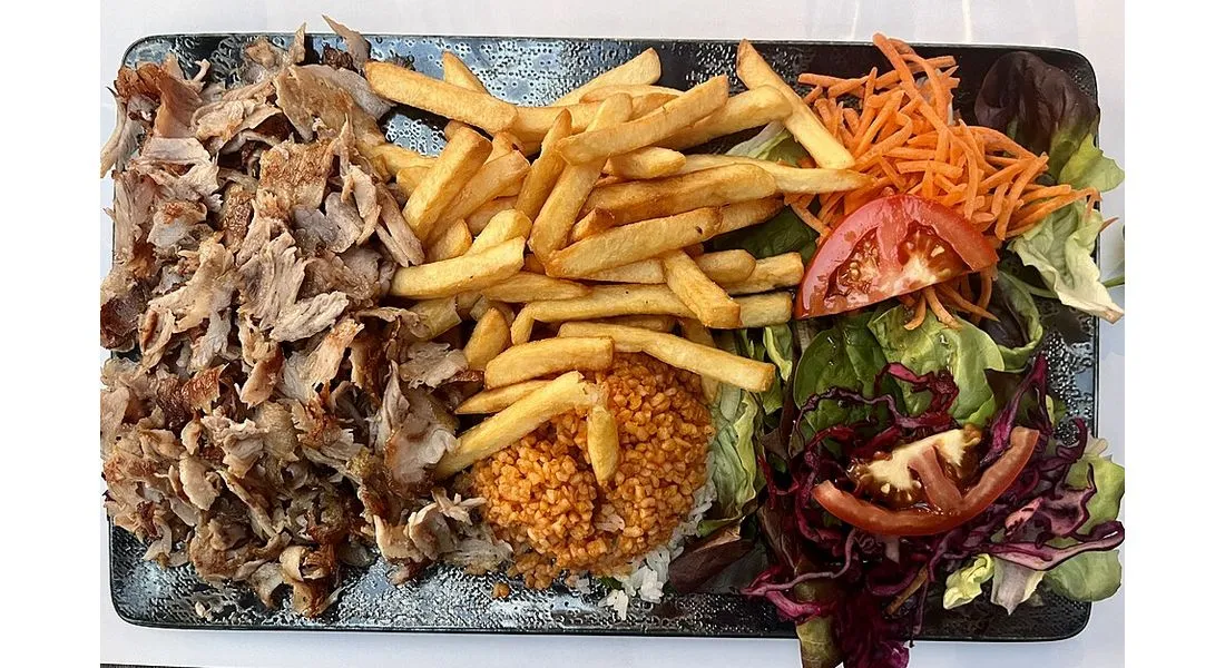 Assiette de kebab