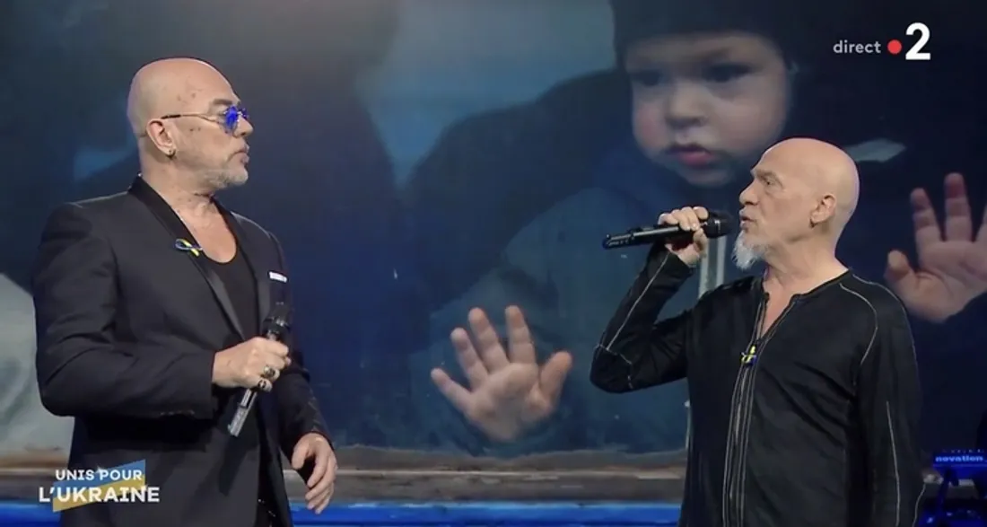 Pascal Obispo et Florent Pagny