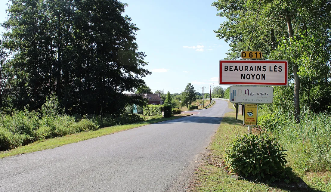 Entrée de Beaurains-lès-Noyon