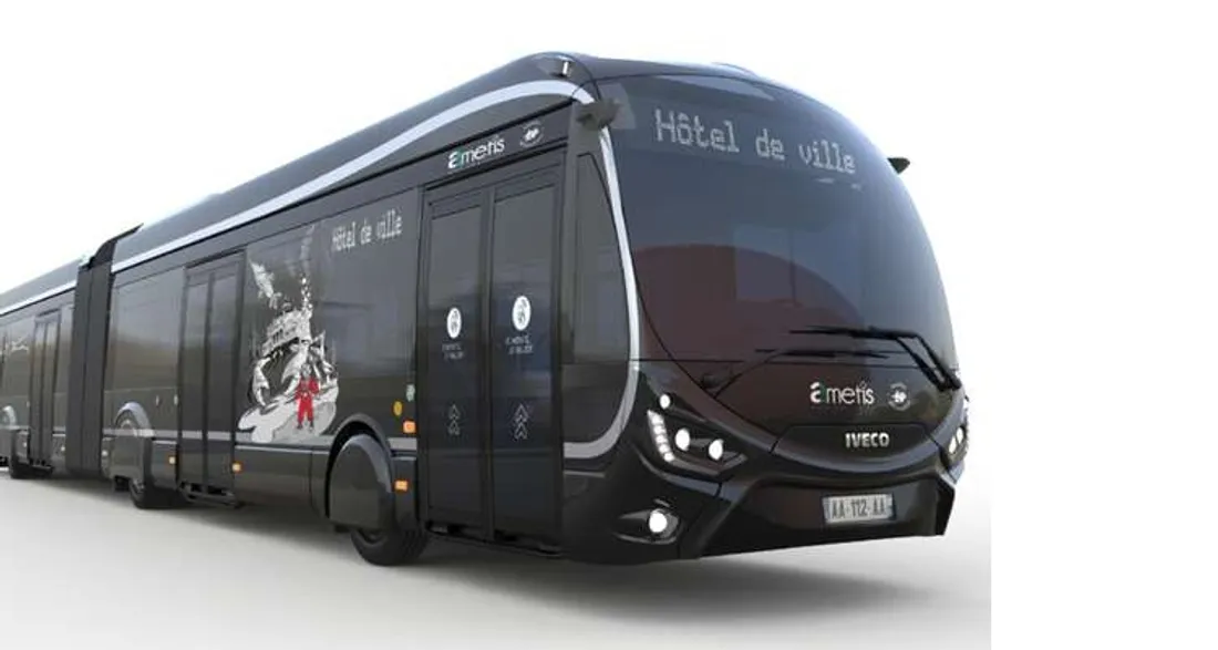 Futur bus au biogaz à Amiens