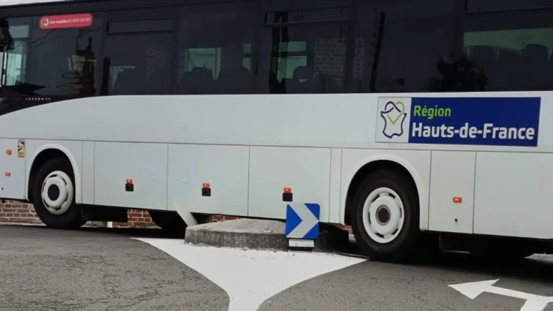 Bus scolaire bloqué 