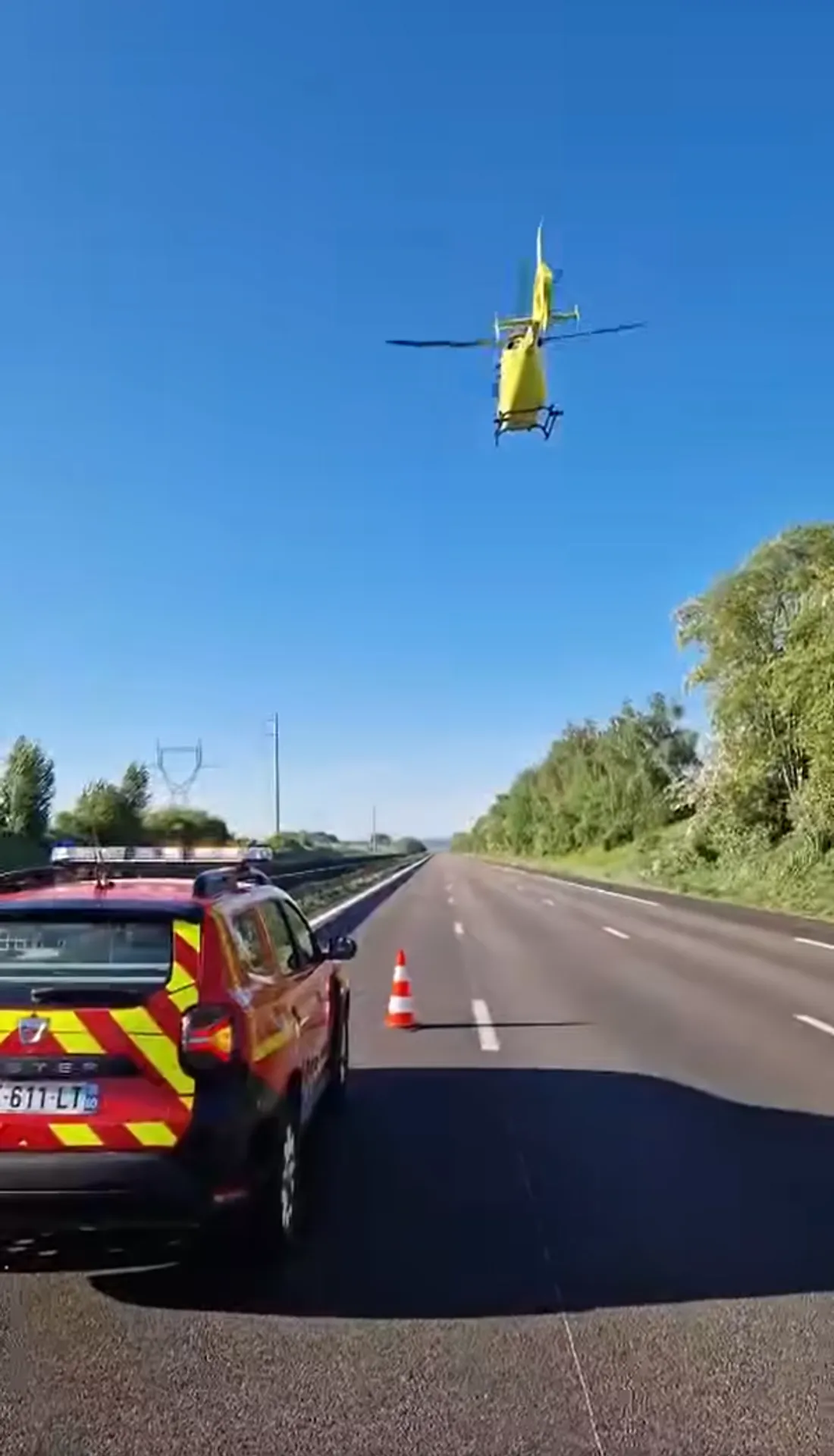 Accident A1 11/05/2025