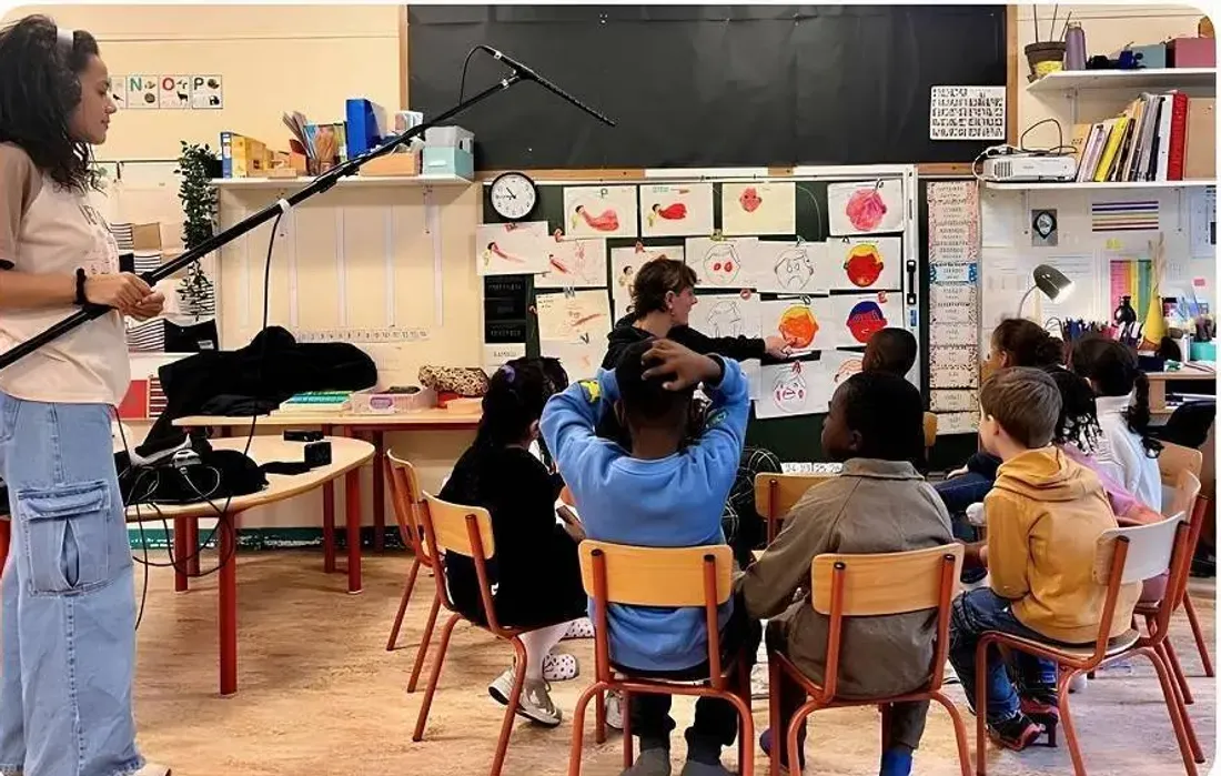 La Porte à Coté, atelier de podcast pour des enfants