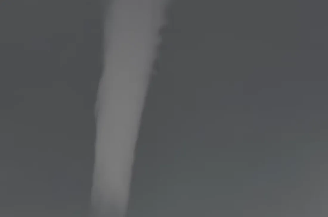 Un tuba, phénomène météorologique