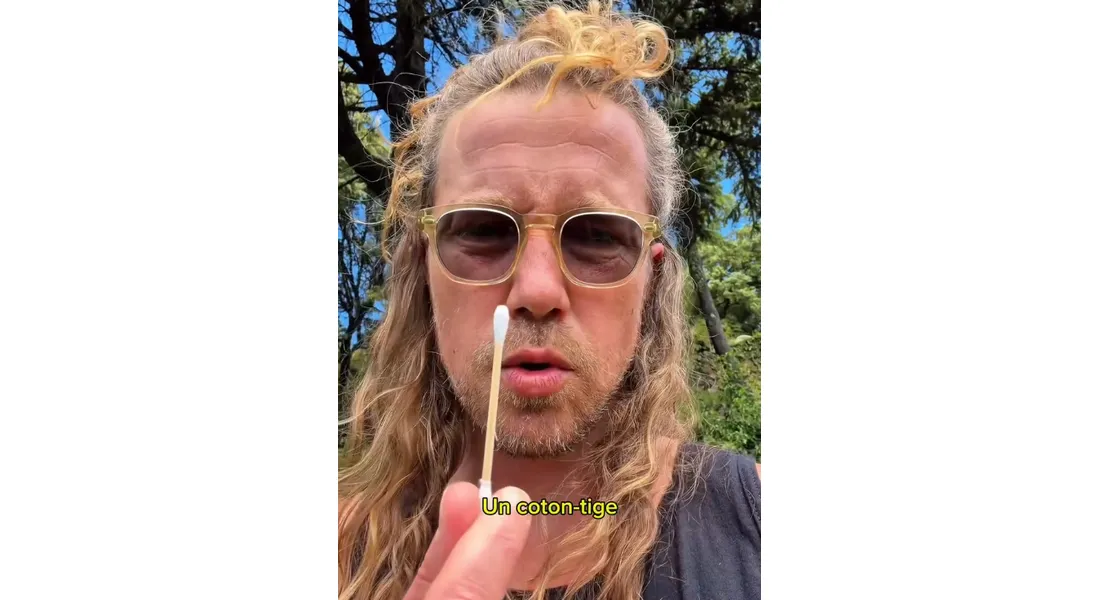 Julien Doré féconde une courgette