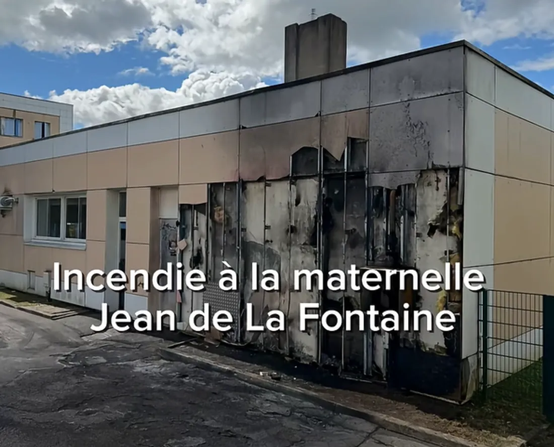 Incendie dans une école d'Etampes