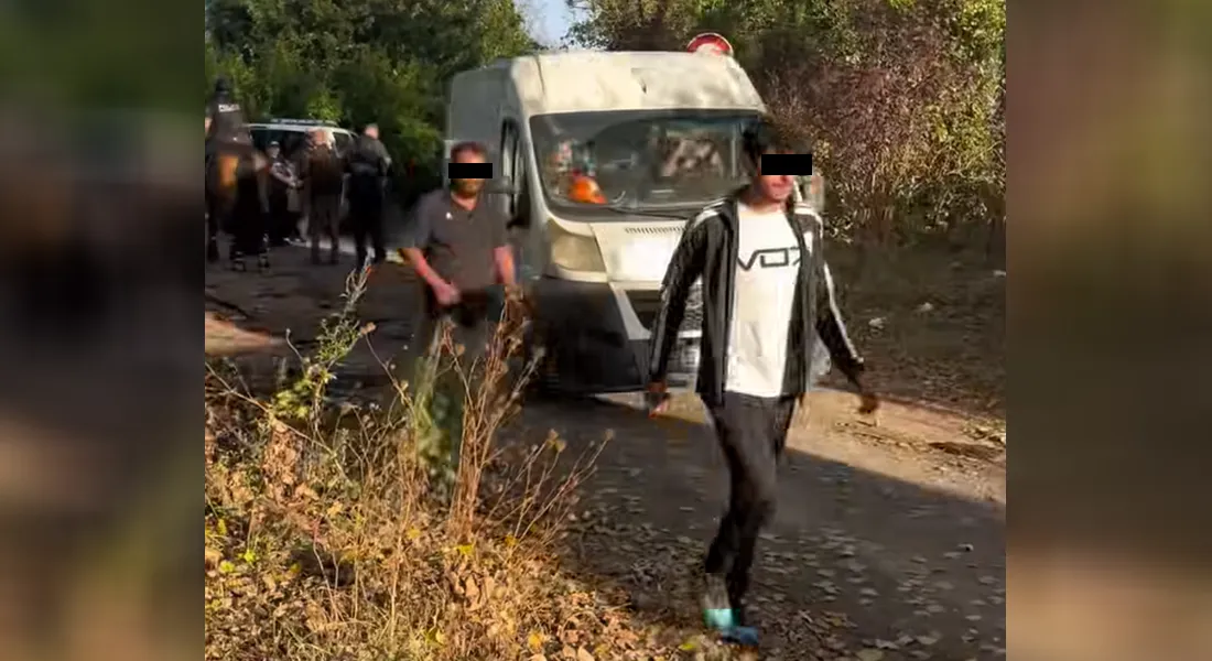 Evacuation de Roms à Poissy