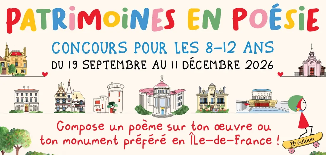 Patrimoines en poésie 2026