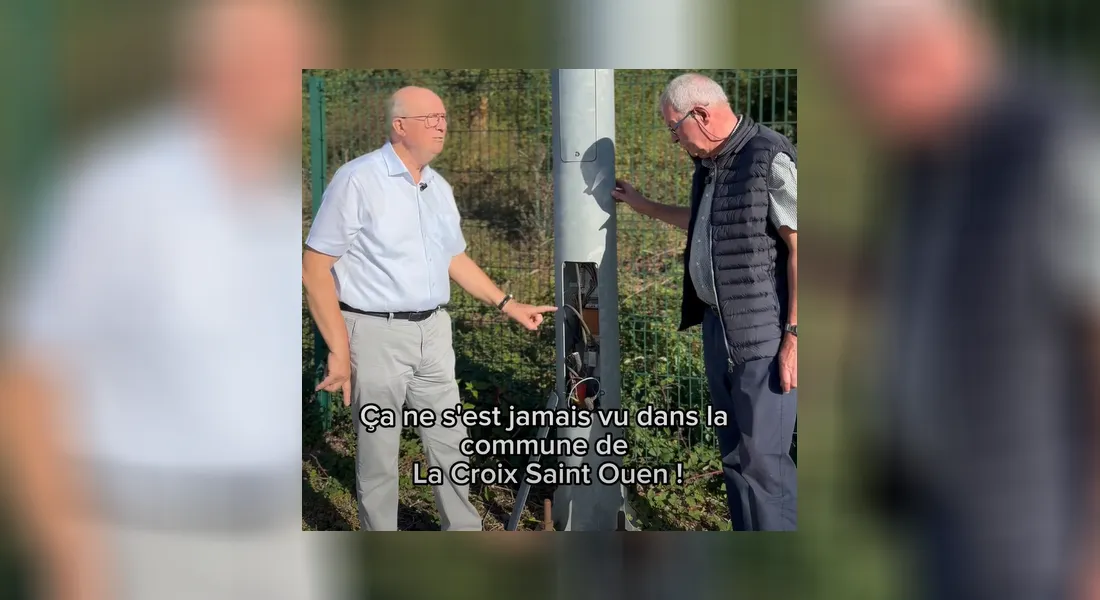 Vandalisme à Lacroix-Saint-Ouen