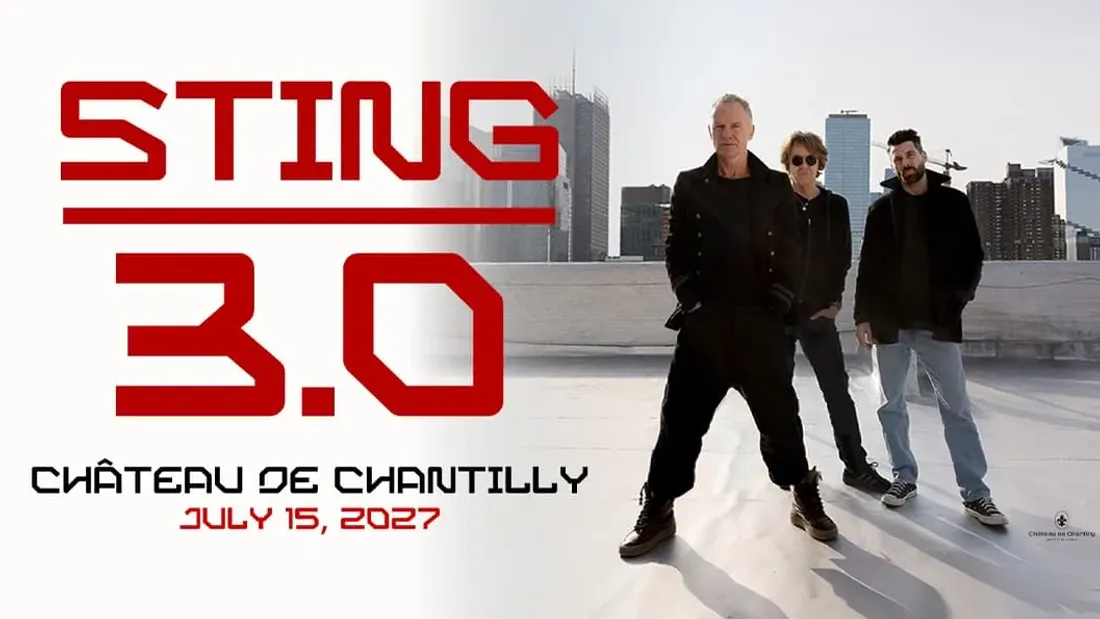 Sting à Chantilly