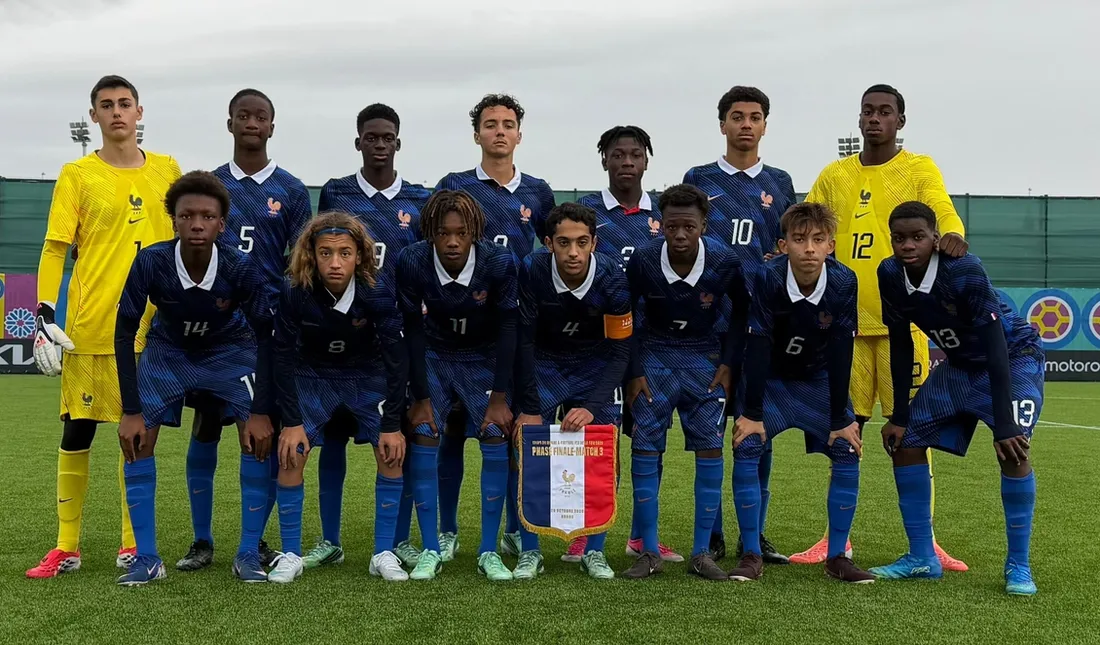 Les U15 tricolores