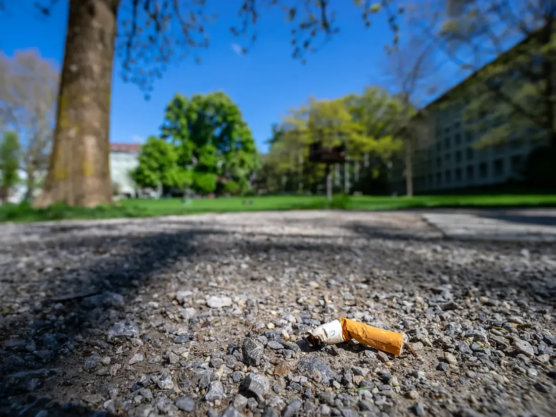 Cigarettes sur la route