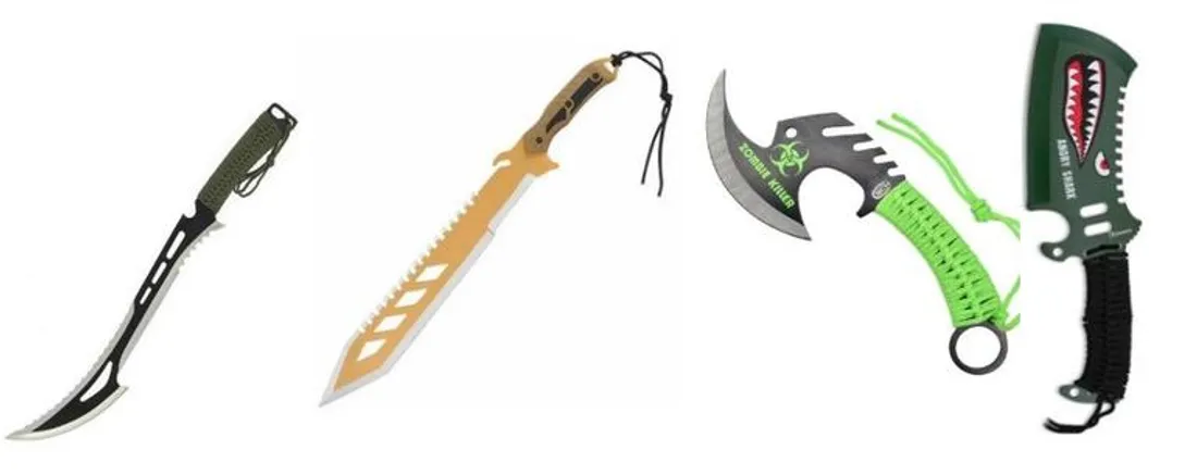 Une collecte de couteaux désormais illégaux en Seine-et-Marne