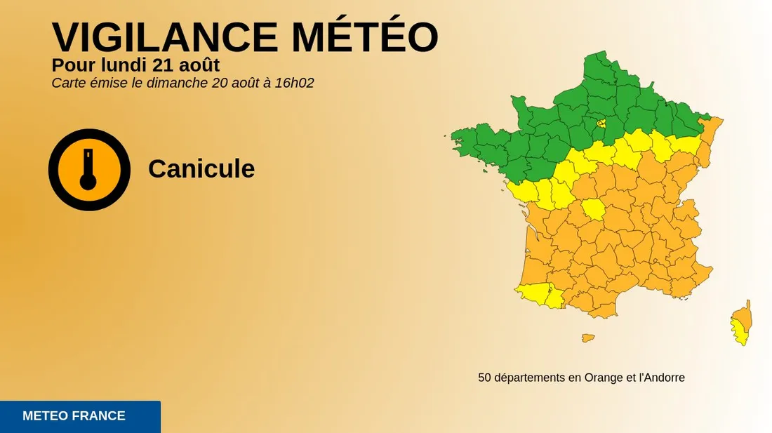 Vigilance orange canicule