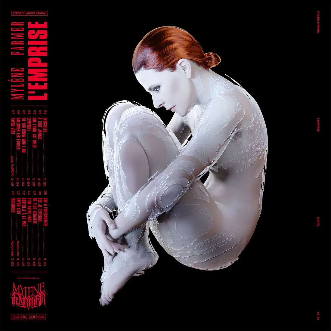 Pochette de l'Emprise de Mylène Farmer