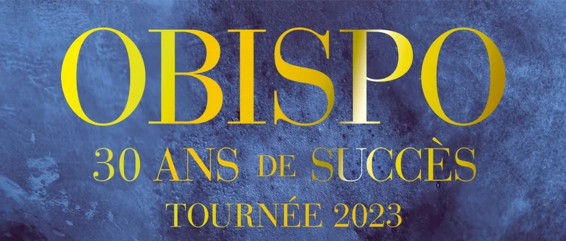 Illustration de la tournée "Obispo - 30 ans de succès"