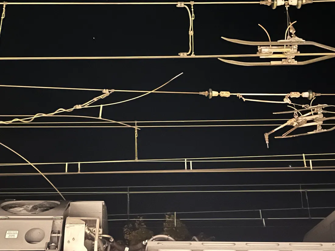 Rupture de caténaire à Rambouillet