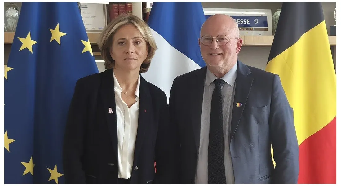 Valérie Pécresse et Jean-Luc Crucke 