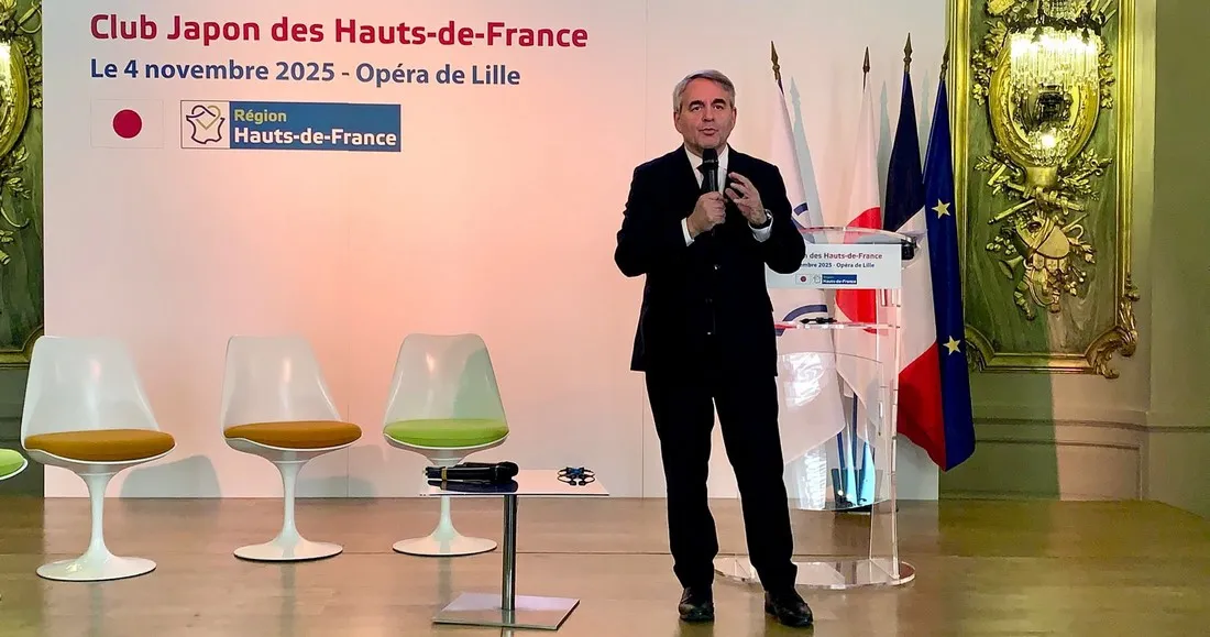 Xavier Bertrand au Club Japon