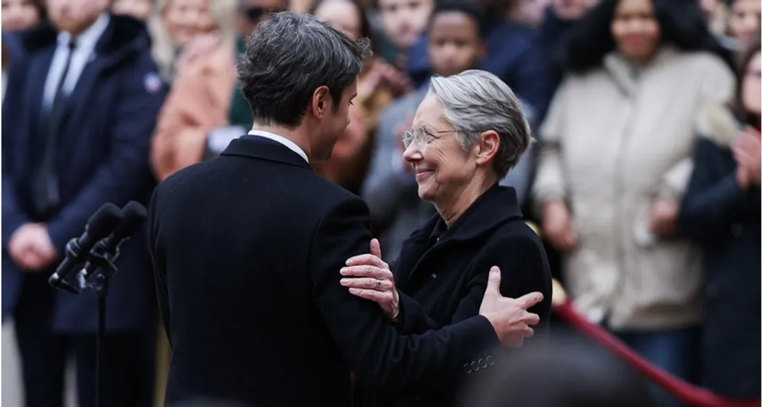 Gabriel Attal prend le relais d'Elisabeth Borne