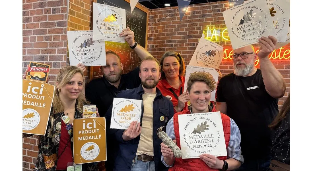 Médailles des Hauts-de-France au salon de l'agriculture 2026
