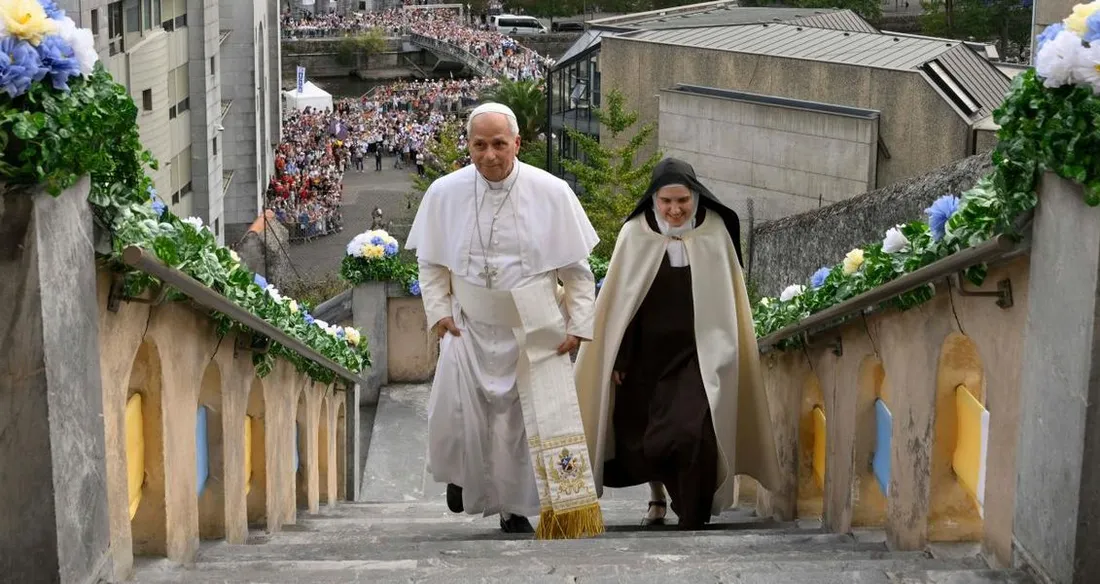 Le pape Leon XIV à Lourdes