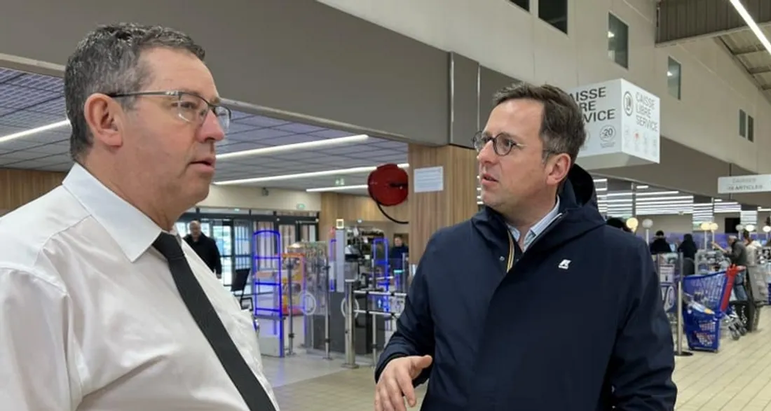 Serge Le Guillard et Pierre-Frédéric Billet