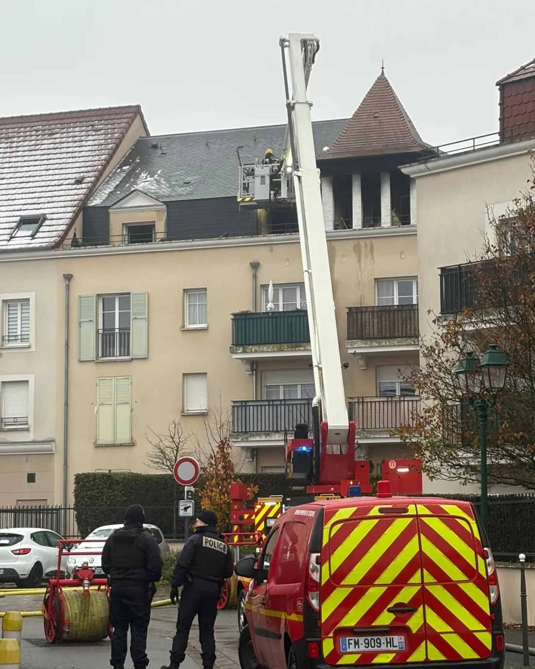 Un incendie a fait un blessé dimanche à Wissous