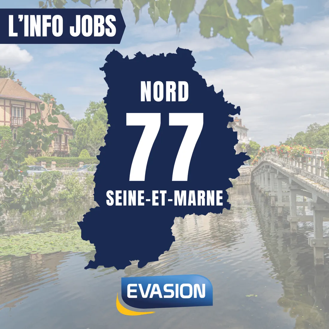 Vos offres d'emploi dans le Nord de la Seine et Marne