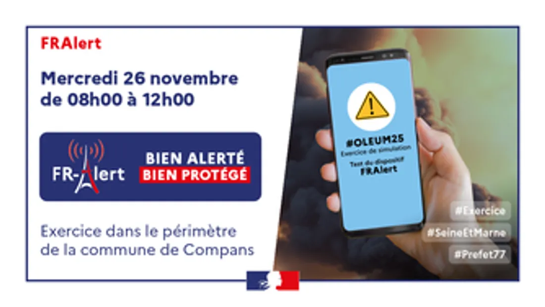 Un exercice de sécurité civile à Compans et Mitry-Mory