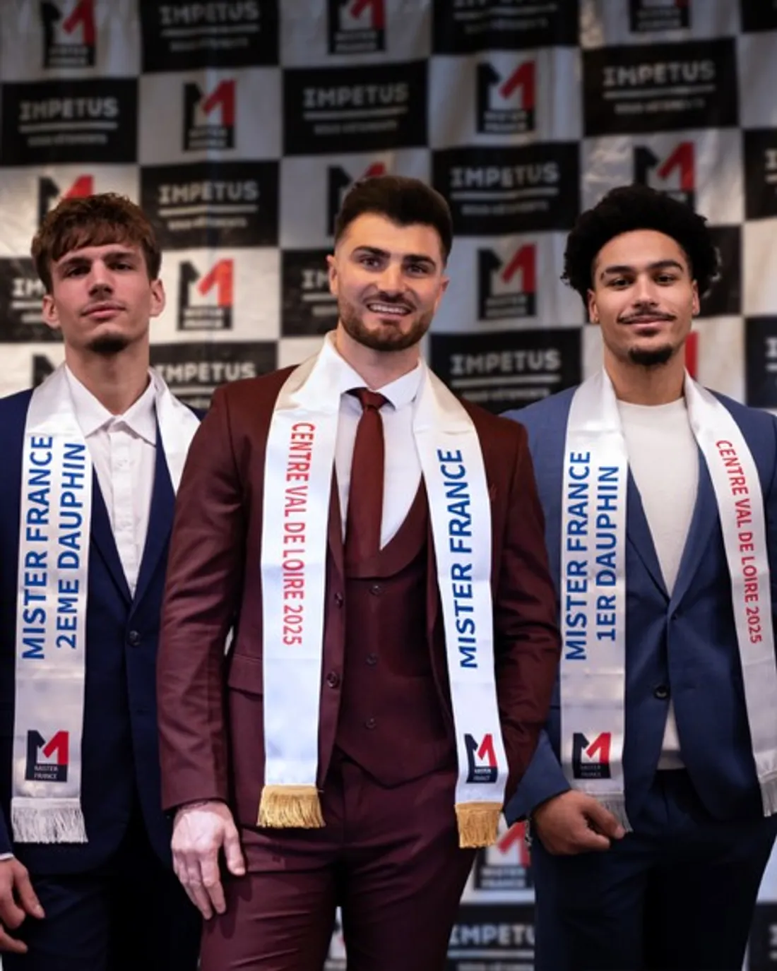 Le podium Mister France Centre-val-de-Loir 2025