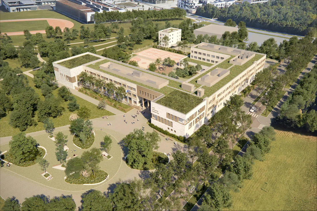 Futur lycée Samuel Paty à Montévrain