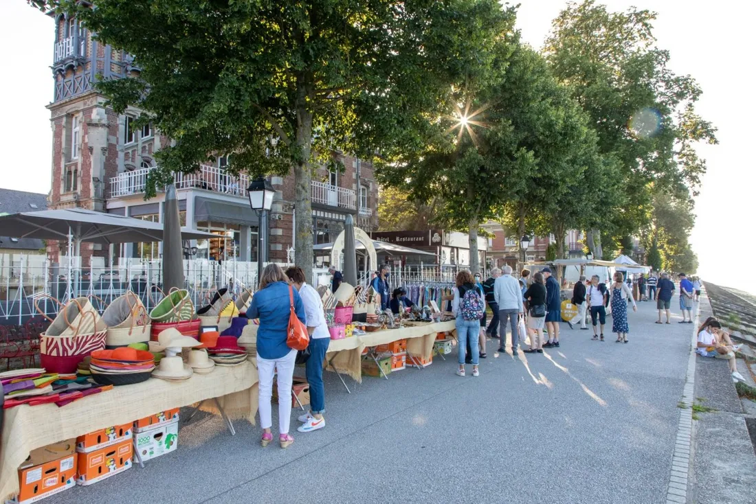Marché du quai à Saint-Valery-sur-Somme