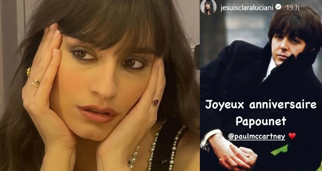 Clara Luciani souhaite joyeux anniversaire à Paul Mc Cartney