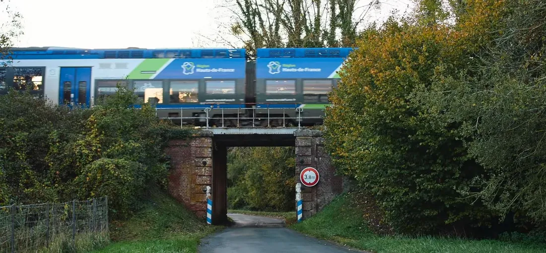 Train sur un pont ferroviaire