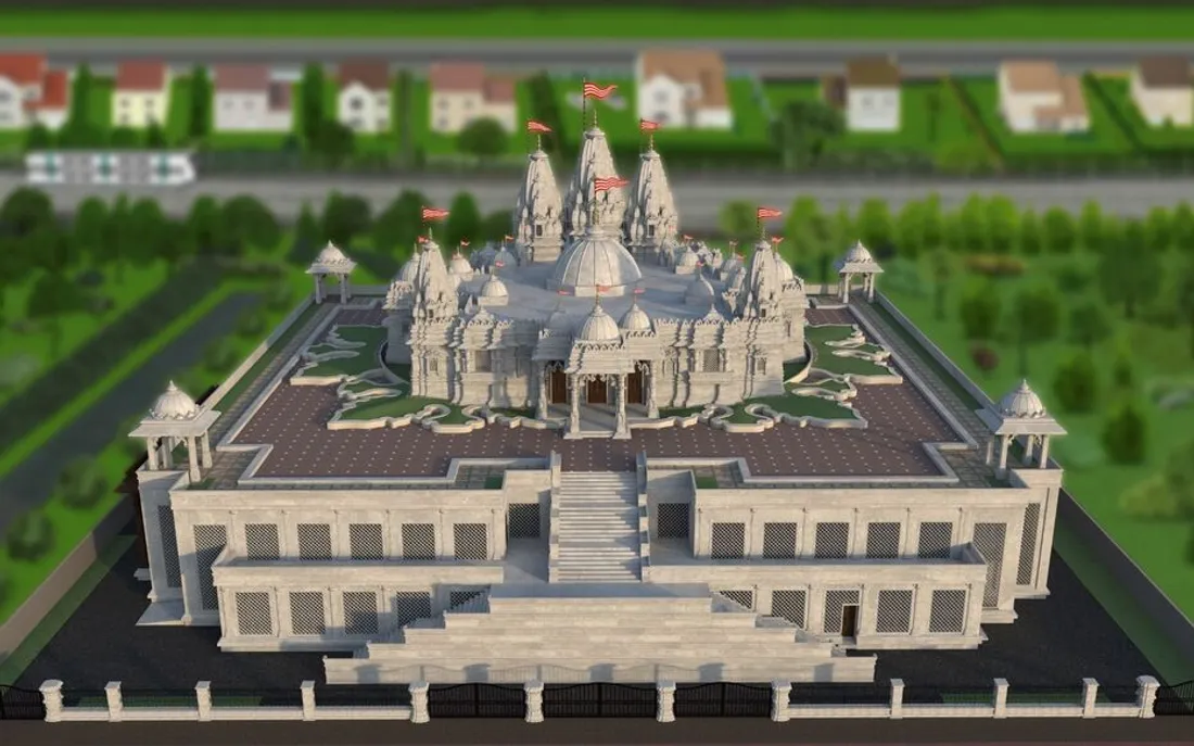 Temple hindou à Bussy-Saint-Georges