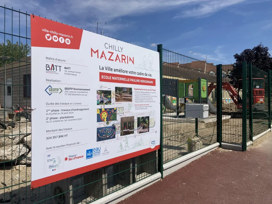 Bientôt une nouvelle école maternelle à Chilly-Mazarin