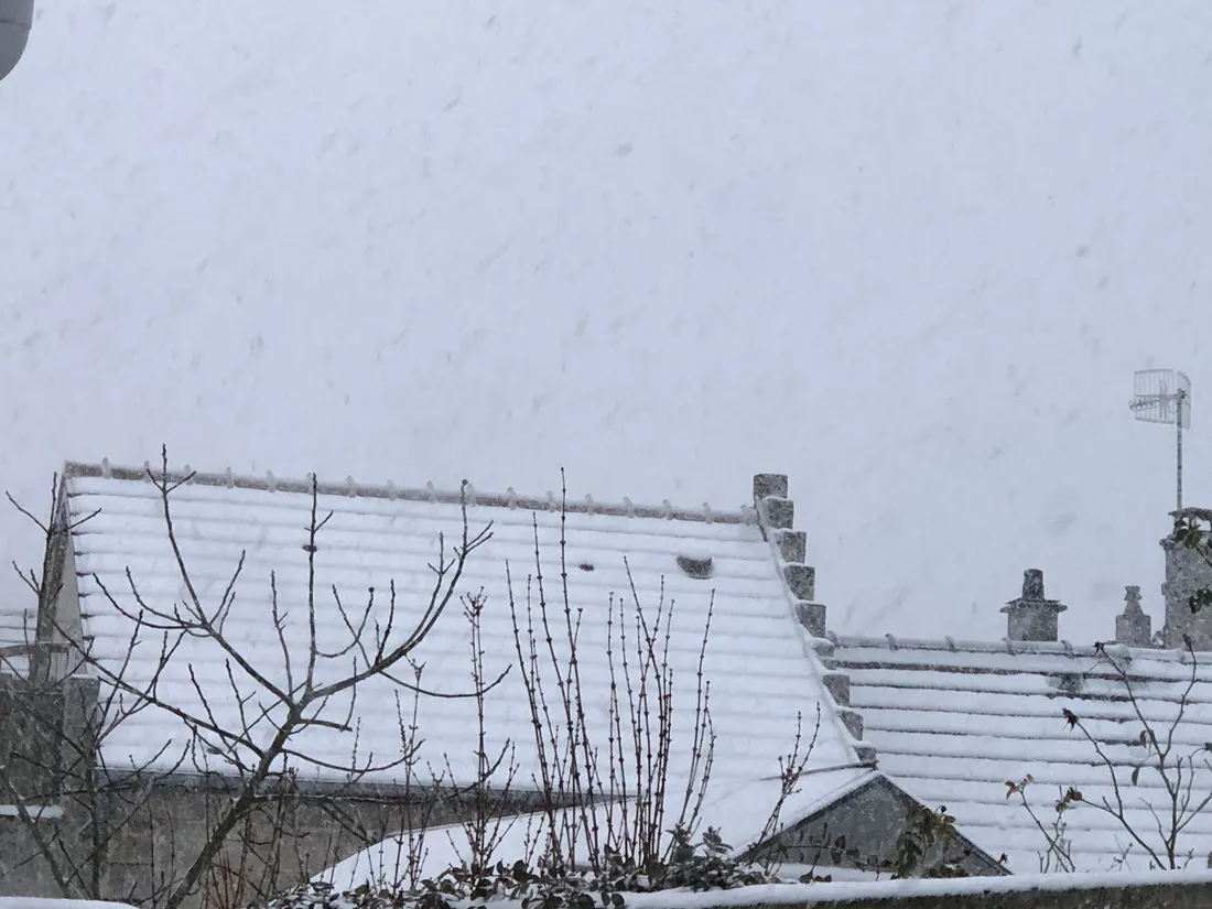 Chutes de neige en janvier 2026