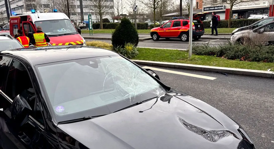 Accident à Evry le 28 janvier 2026