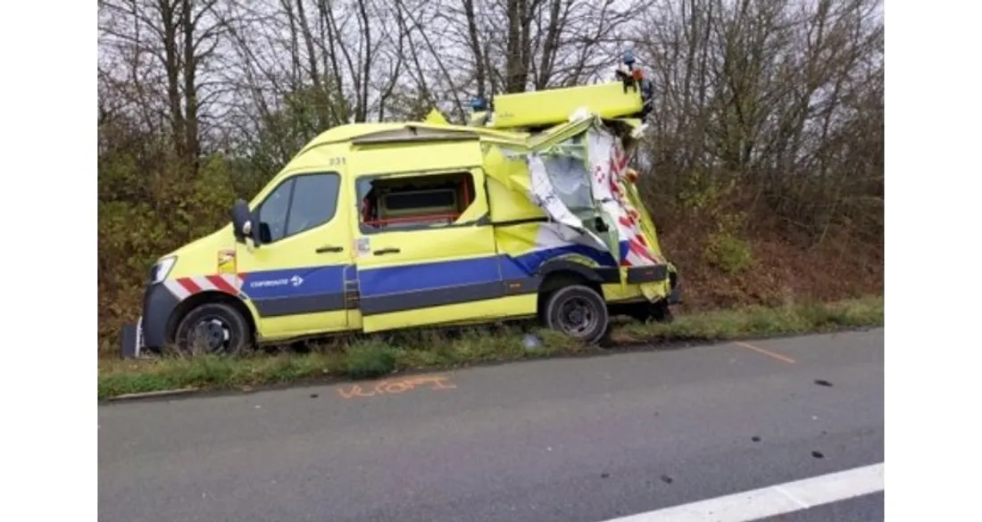 Accident sur l'A10
