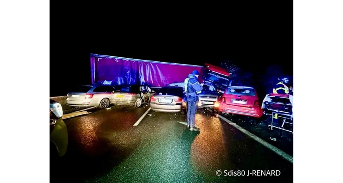 Accident à Flixecourt