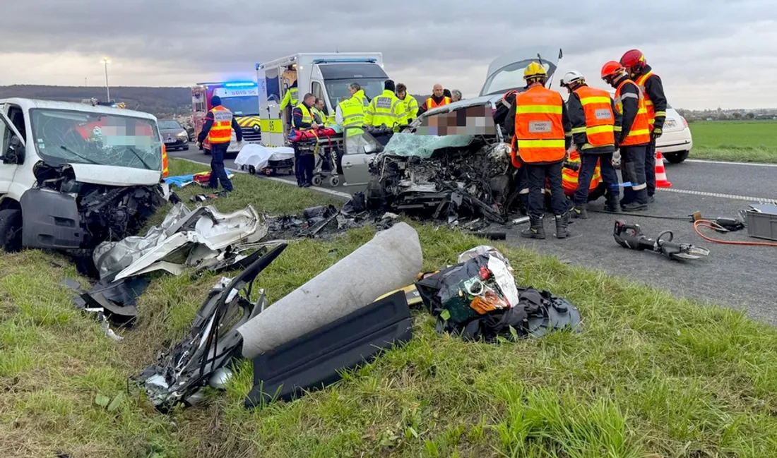 Accident près de Boran-sur-Oise