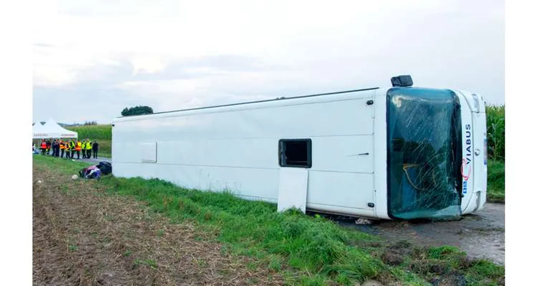 Accident de bus à Villeroy