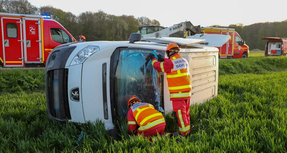 Accident sur la RD924