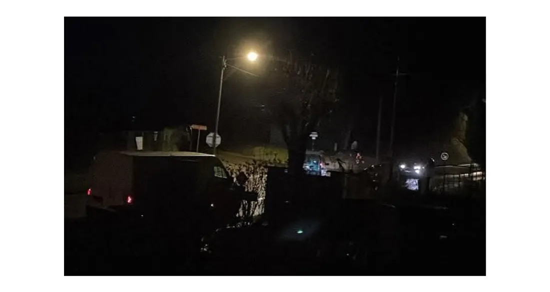 Accident sur la D405