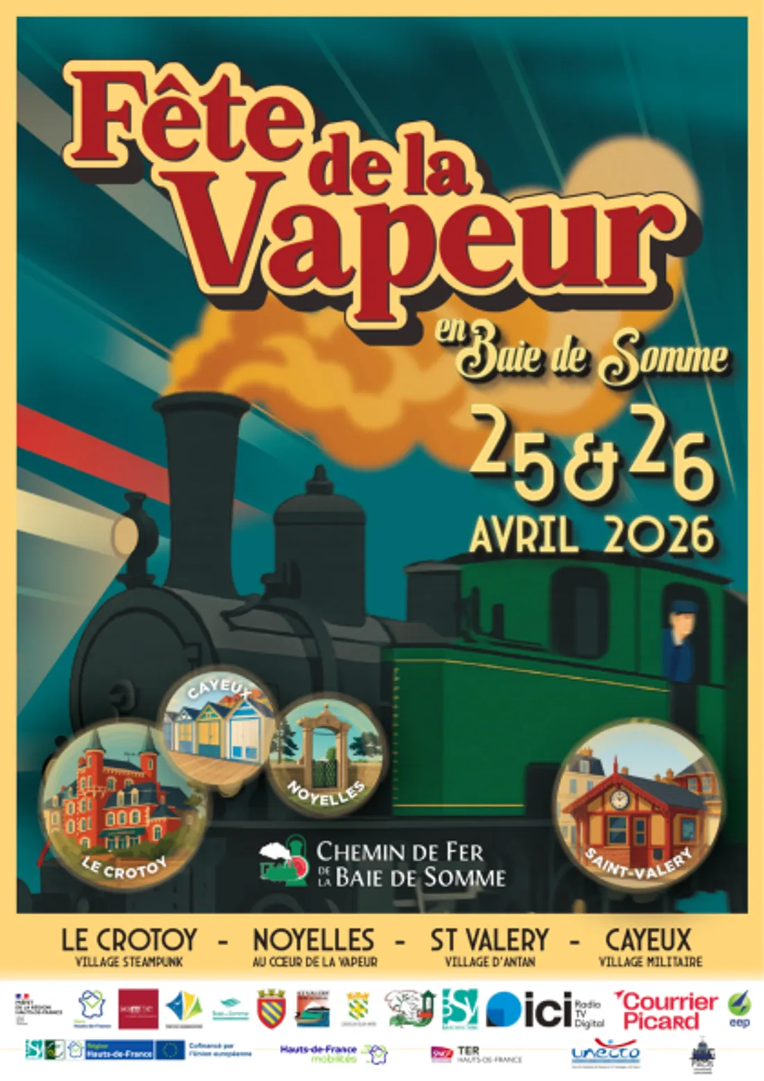 La fête de la vapeur en baie de Somme